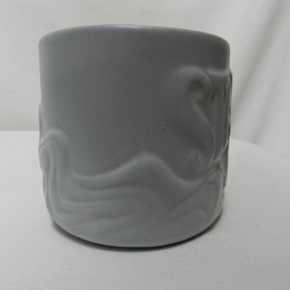 Starbucks 2016 Siren Mug Since '71 Logo Gray Matte Raised Mermaid micro dish - Picture 4 of 9